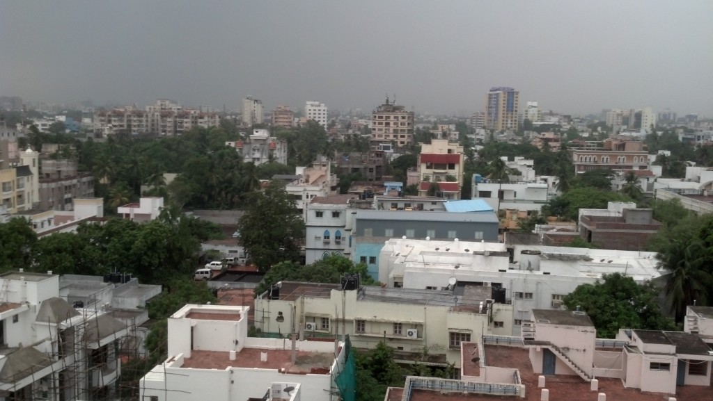 View of Rooftops in Chennai